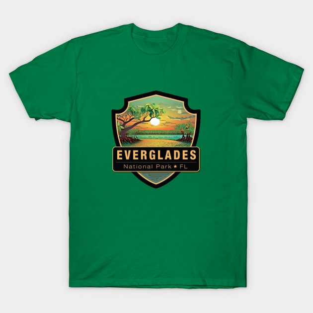 Everglades National Park T-Shirt by Curious World